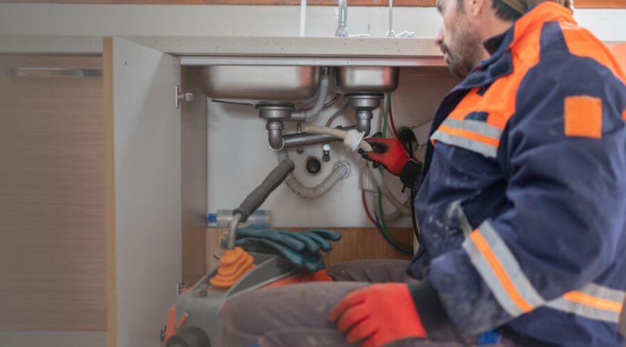 Professional slab leak plumber services in Warwick, ND